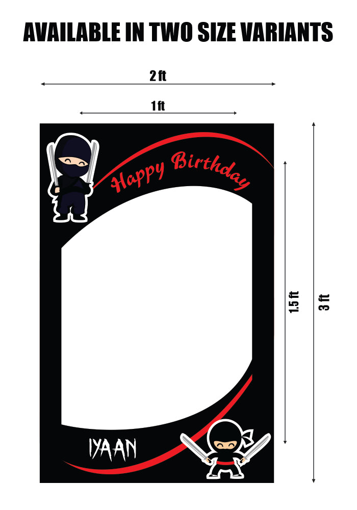 Ninja Theme  Customized PhotoBooth