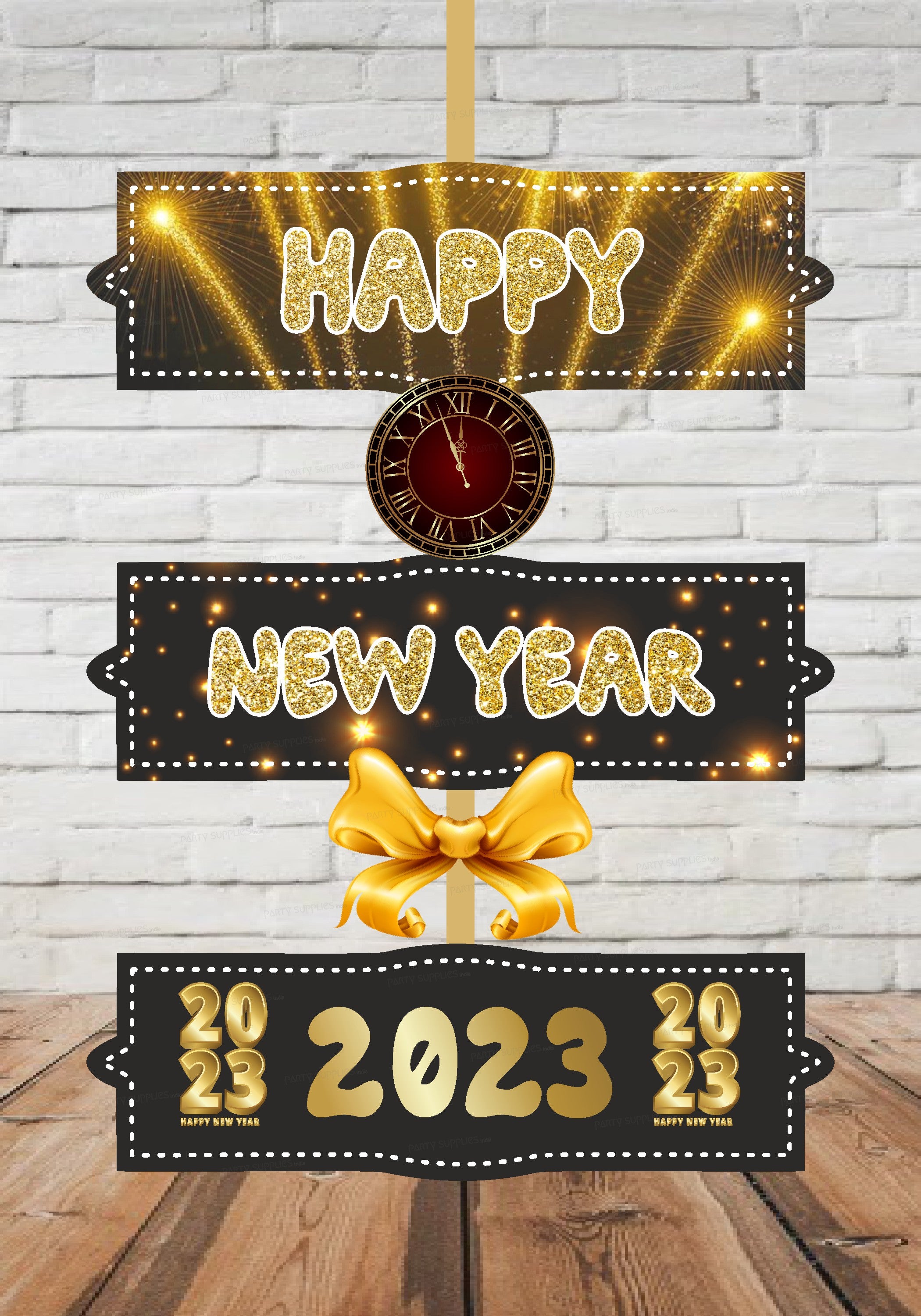 PSI  New Year Theme Door Poster