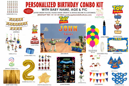 Toy Story Theme Premium Combo Kit