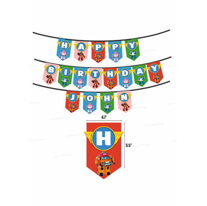 Robo Poli Theme  Customized Hanging