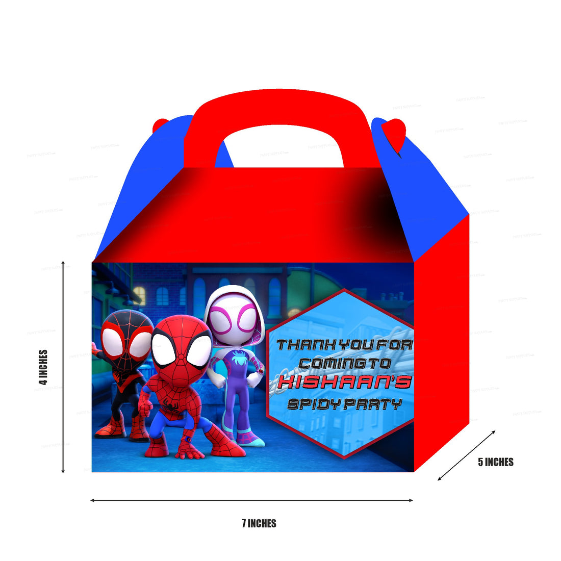 Spidey and his Amazing Friends Theme Goodie Return Gift Boxes