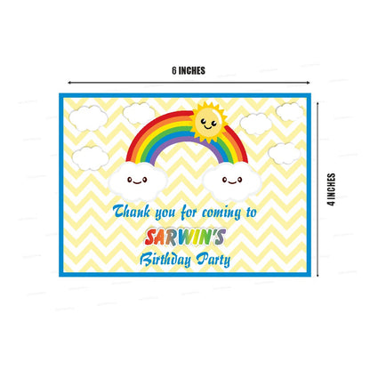 Sunshine Boy Theme Thank You Card