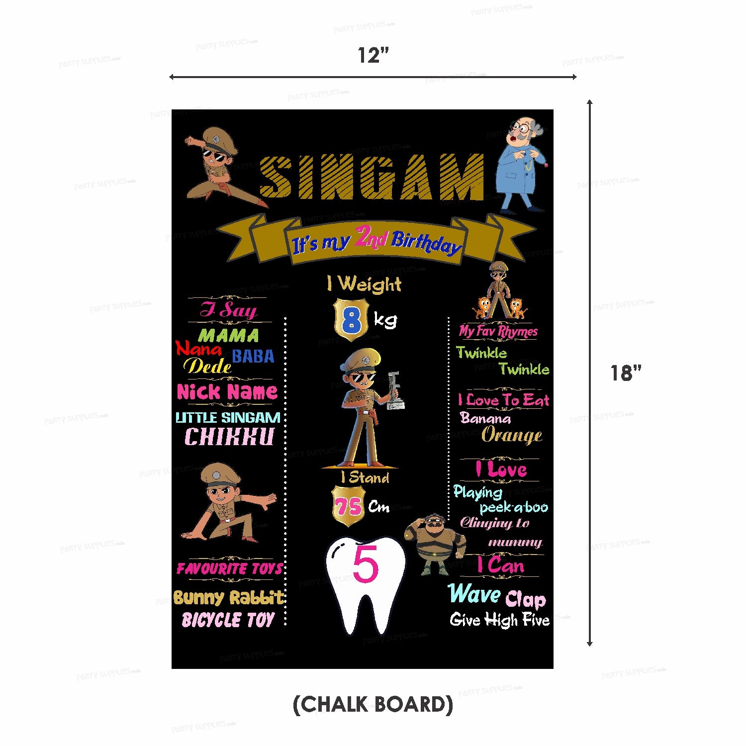 Little Singham Theme Premium Combo Kit