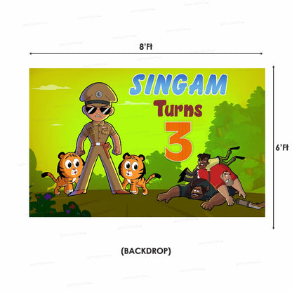 Little Singham Theme Premium Combo Kit