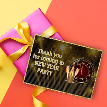 PSI  New Year Theme Thankyou Card