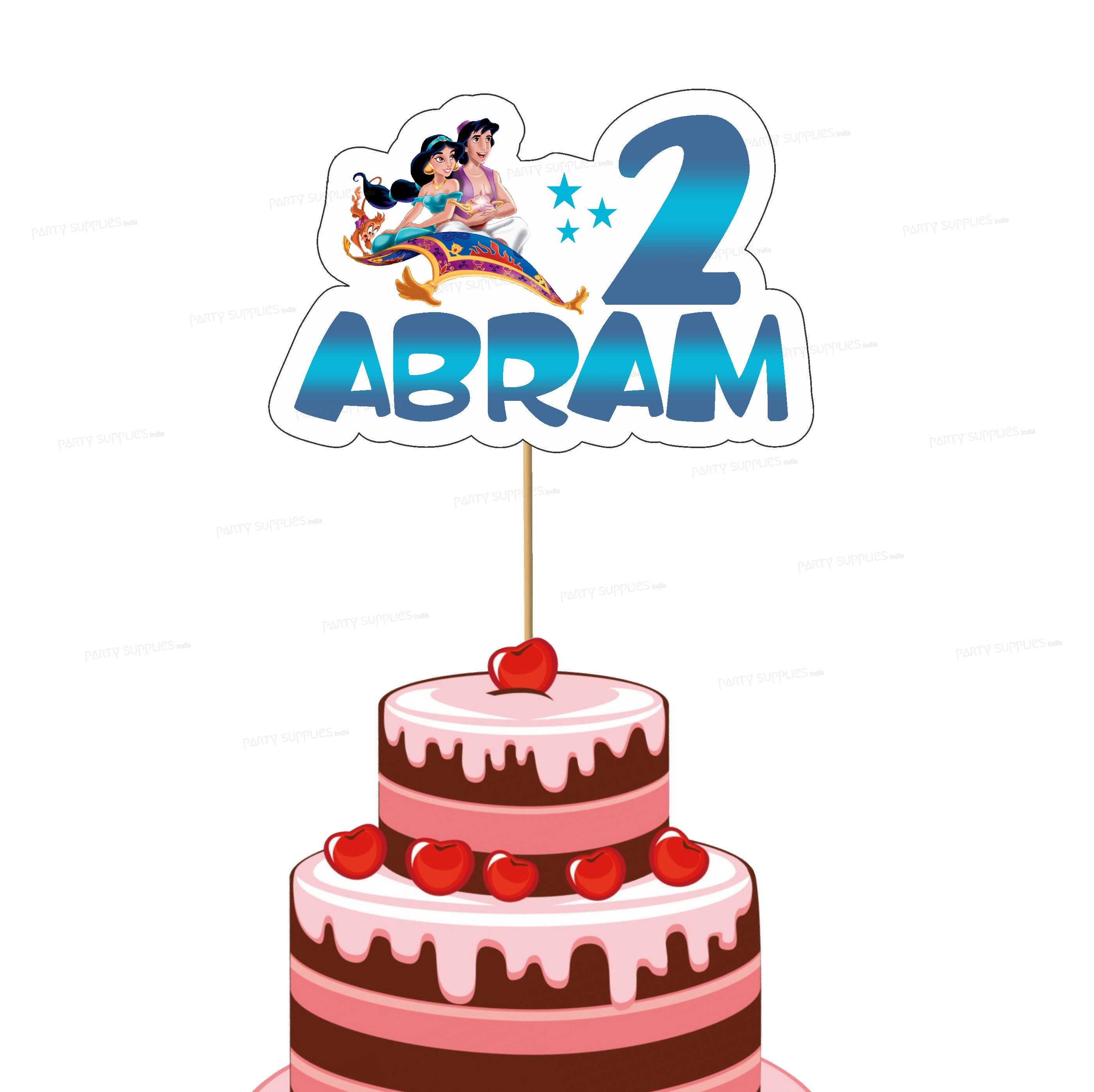 Aladdin Cake Design Images | Aladdin Birthday Cake Ideas - YouTube