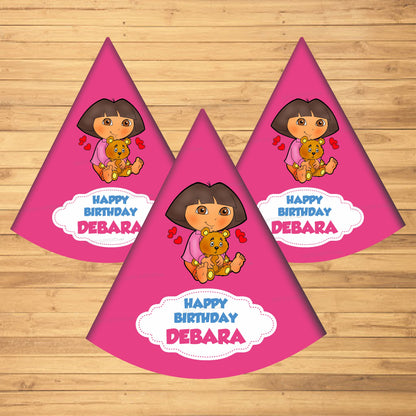 Dora Theme Customized Hat